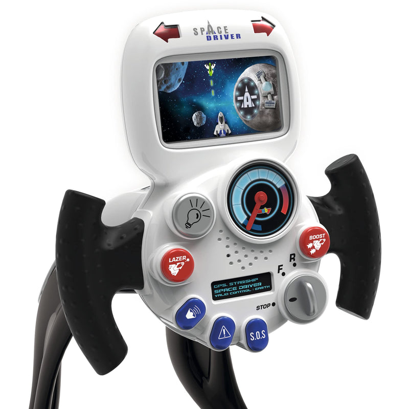Smoby Space Driver Black – Interactive Space-Themed Driving Simulator