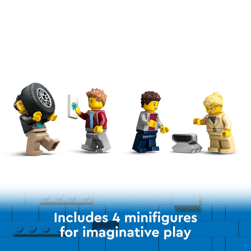 LEGO City 60408 Car Transporter Truck with Sports Cars Set