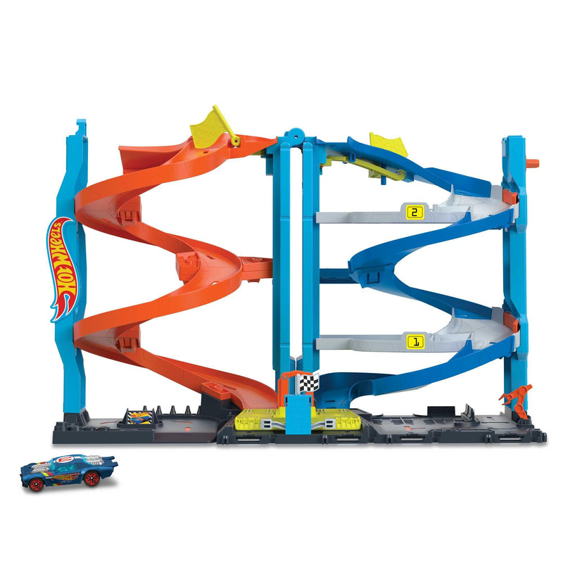 Hot Wheels City Transforming Race Tower Set