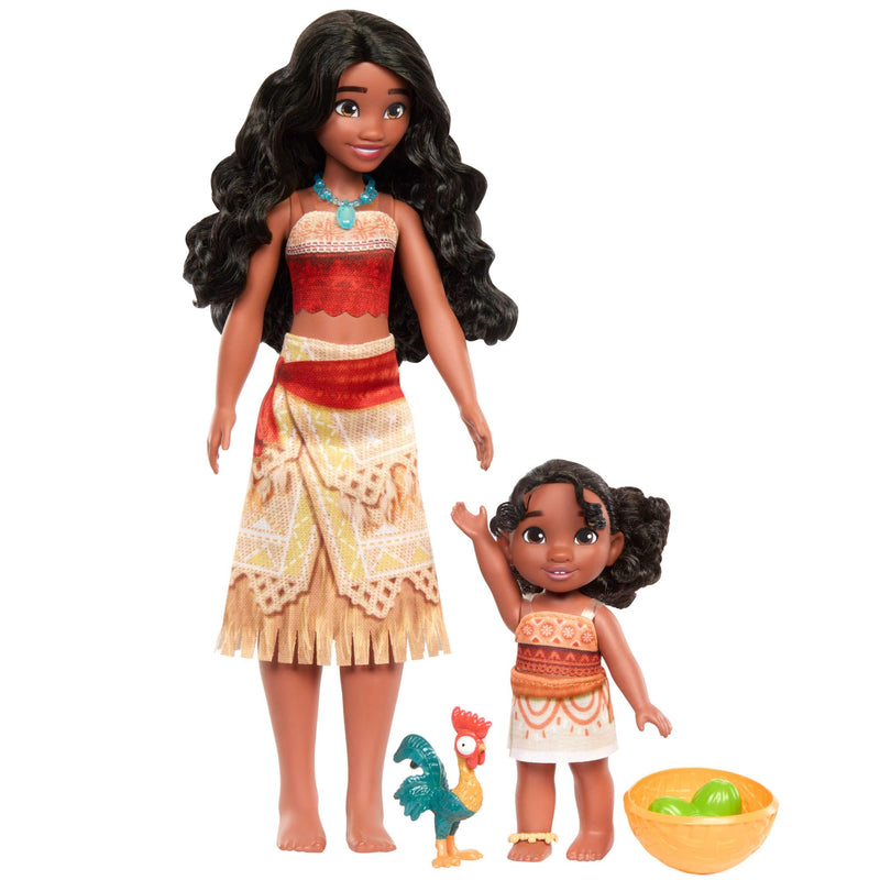 Disney Moana 2 Dolls Moana and Simea Sister Set