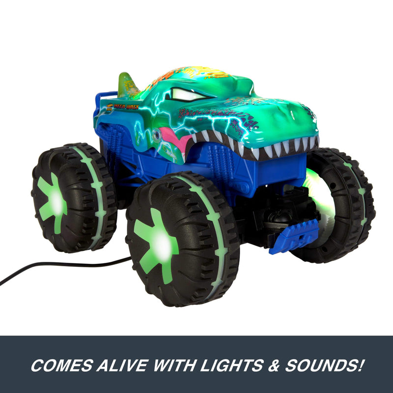 Hot Wheels Monster Trucks Remote Control Mega Wrex Alive 1:15 Scale