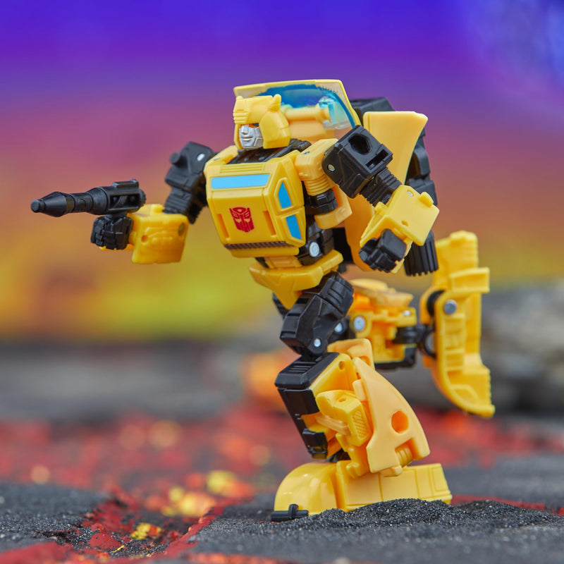 Transformers Legacy United Action Figure Deluxe Origin Bumblebee