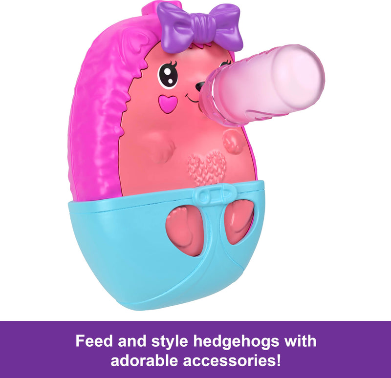 Polly Pocket Hedgehog Mom & Baby Compact Set