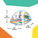 Baby Einstein 4-in-1 Kickin' Tunes Music & Language Baby Gym