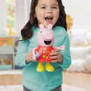 Peppa Pig Talk & Sing Peppa Interactive Plush Toy with Sounds & Songs 50+ Phrases