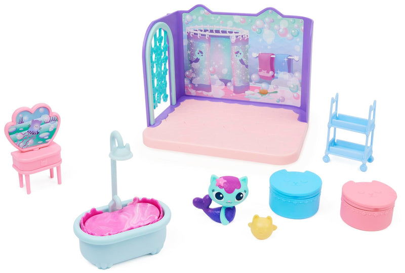 Gabby’s Dollhouse Primp and Pamper Bathroom with Figure and Accessories