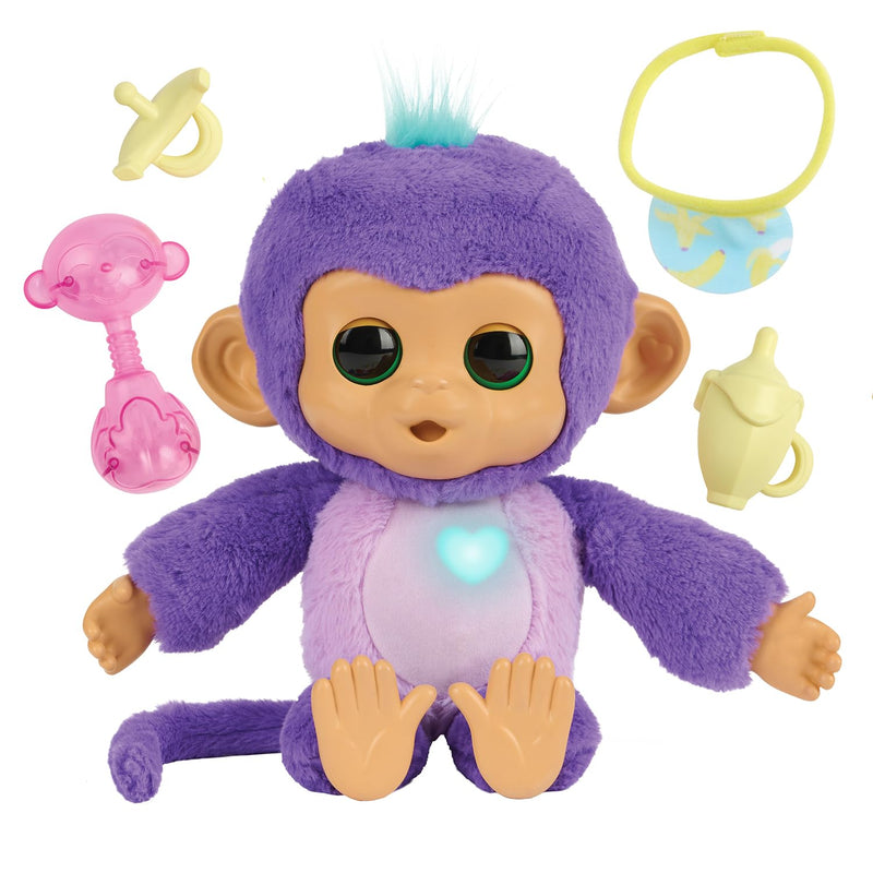 Fingerlings Interactive Pet Care n' Cuddles Baby Monkey