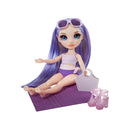 Rainbow High Swim & Style Violet Fashion Doll with Wrap & Accessories 28cm