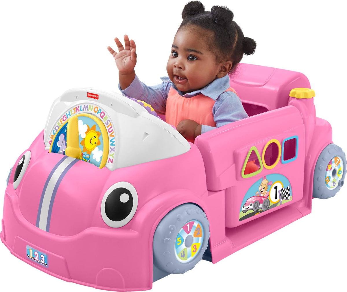 Fisher-Price Laugh Learn Crawl Around Baby Car