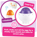 TOMY Toomies Baby Toys Hide & Squeak Eggs Set