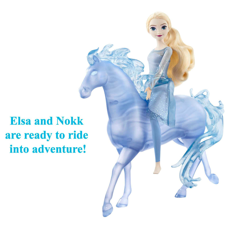 Disney Frozen Elsa Doll & Water Nokk Figure Set