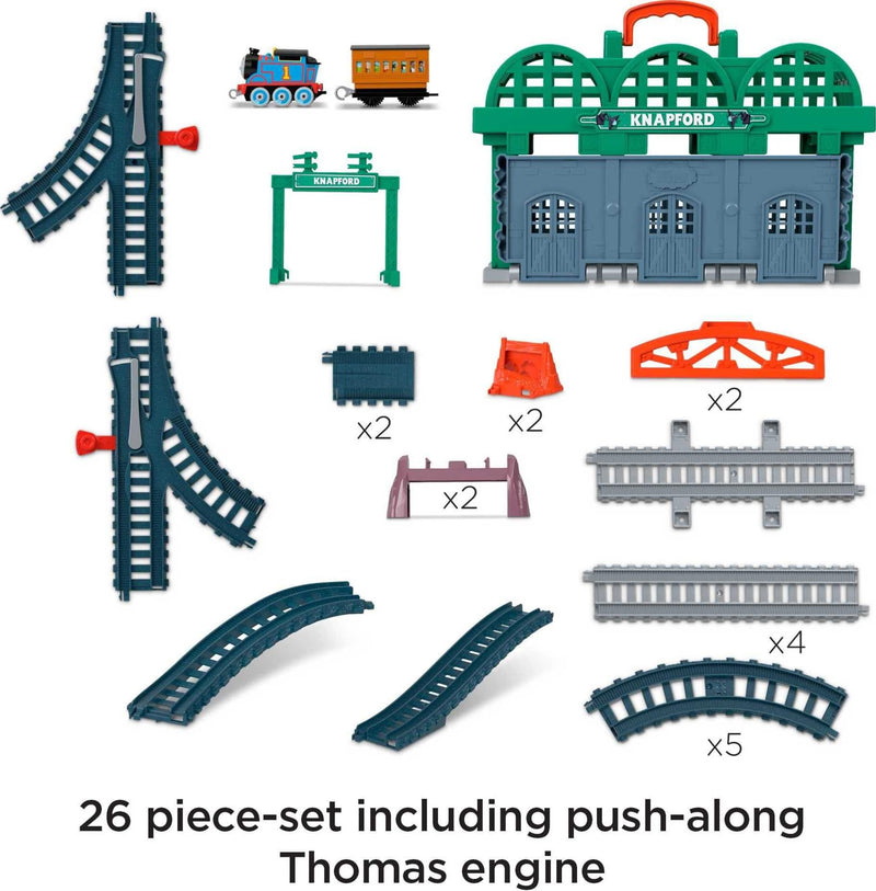 Thomas & Friends Push Along Knapford Station Train Track Set