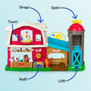Fisher-Price Little People Caring Fun Animal Farm with Sounds & Learning