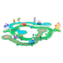 Peppa Pig Whizz Around Great Big Track Playset with Motorised Vehicles & Sounds