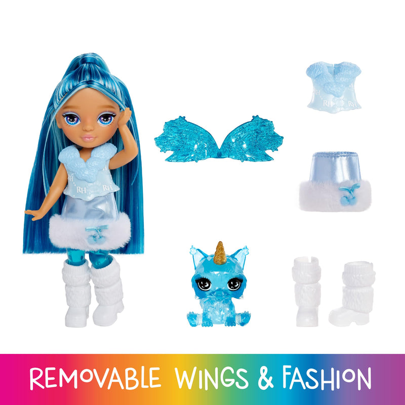 Rainbow High Littles Rainbow Fantasy Fairies Doll Sapphire Bradshaw