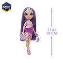 Rainbow High Swim & Style Violet Fashion Doll with Wrap & Accessories 28cm