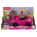 Fisher-Price Little People Barbie Convertible with 2 Figures