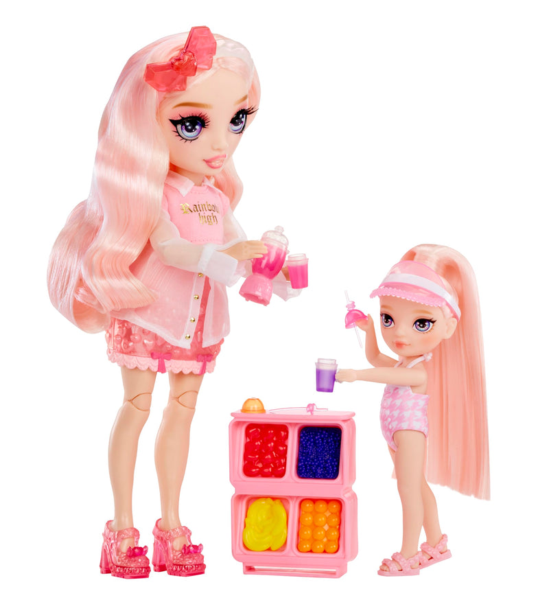 Rainbow High Playset High Pool Day with Littles Doll Blush