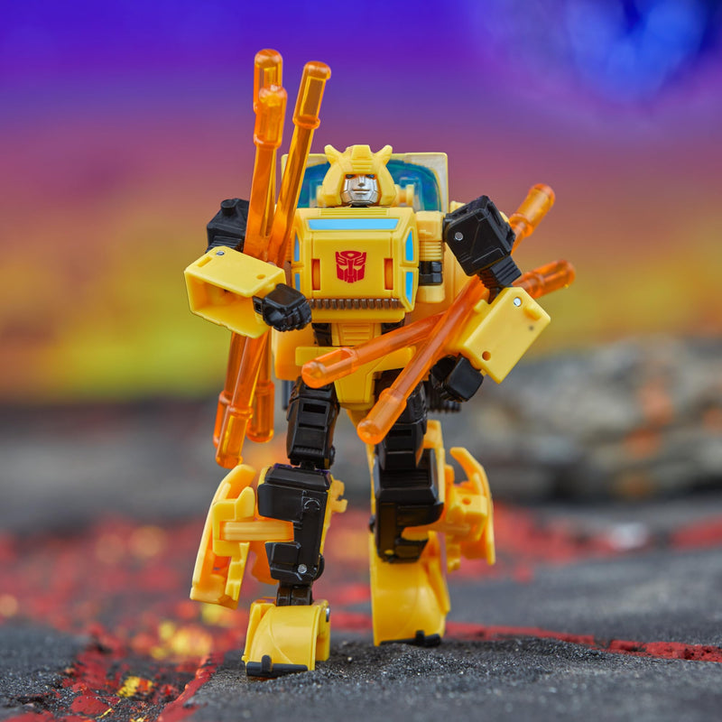 Transformers Legacy United Action Figure Deluxe Origin Bumblebee