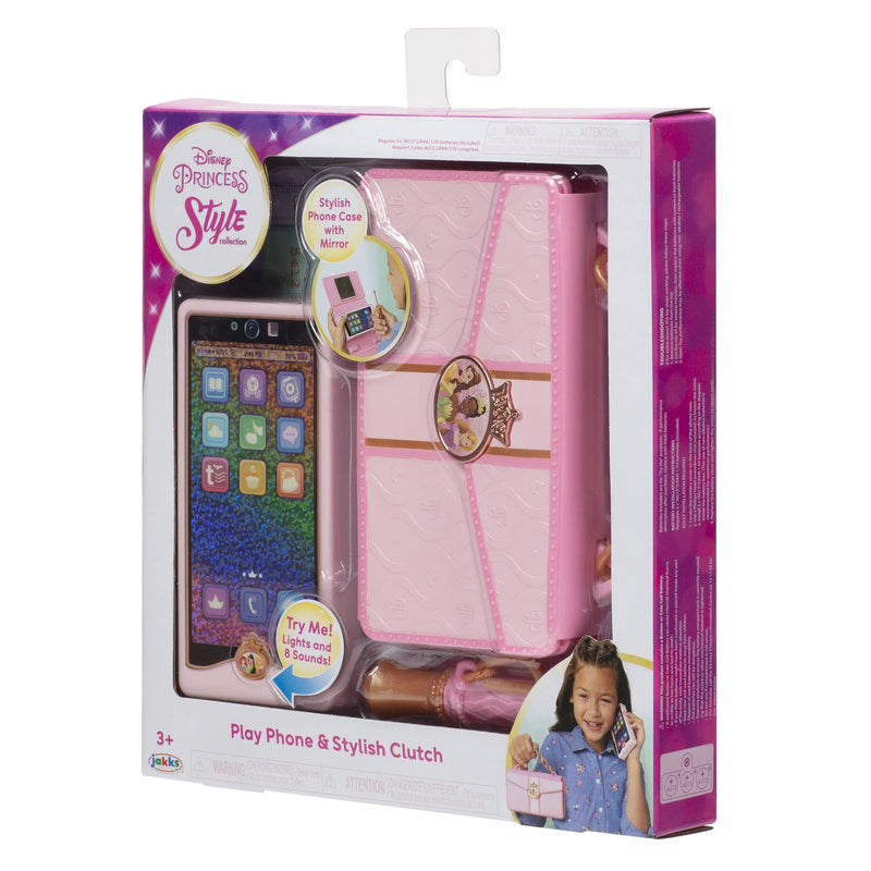 Disney Princess Style Collection Play Phone & Stylish Clutch Bag Set
