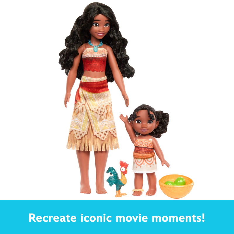Disney Moana 2 Dolls Moana and Simea Sister Set