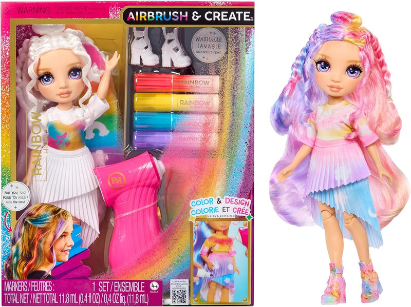 Rainbow High Fashion Doll Air Brush & Create