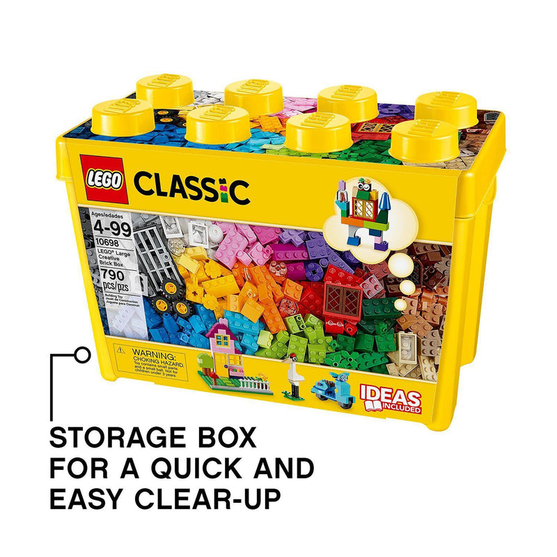 LEGO Classic 10698 Large Creative Brick Box Set with Storage LEGO Bricks Set