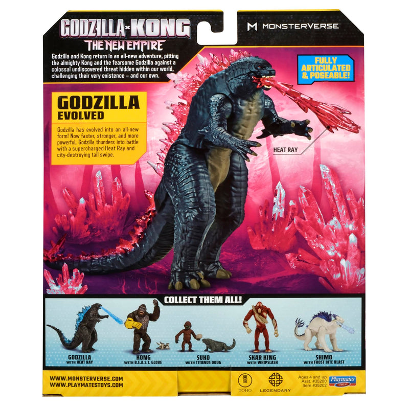 Monsterverse Godzilla x Kong: The New Empire 15cm Godzilla Evolved Figure