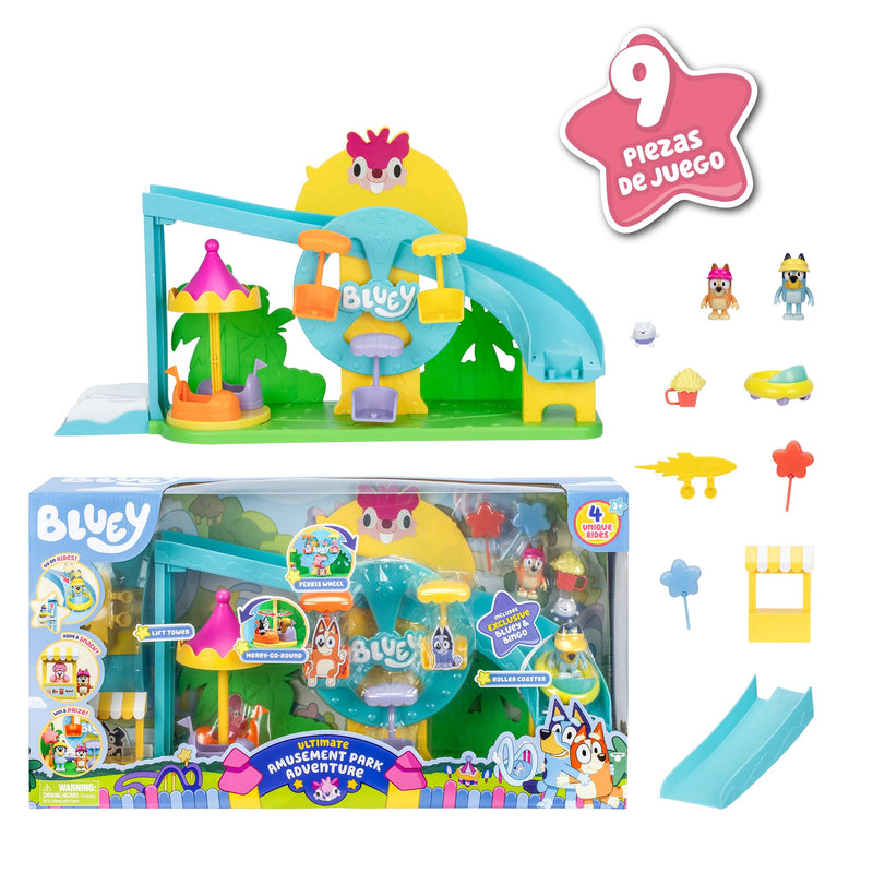 Bluey Ultimate Amusement Park Adventure Playset