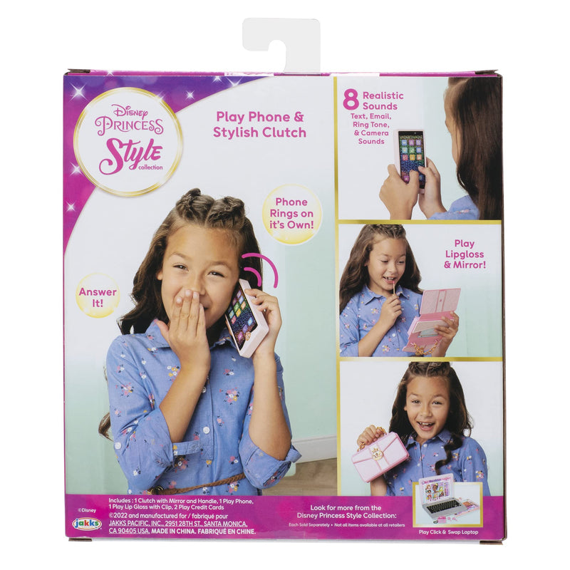 Disney Princess Style Collection Play Phone & Stylish Clutch Bag Set