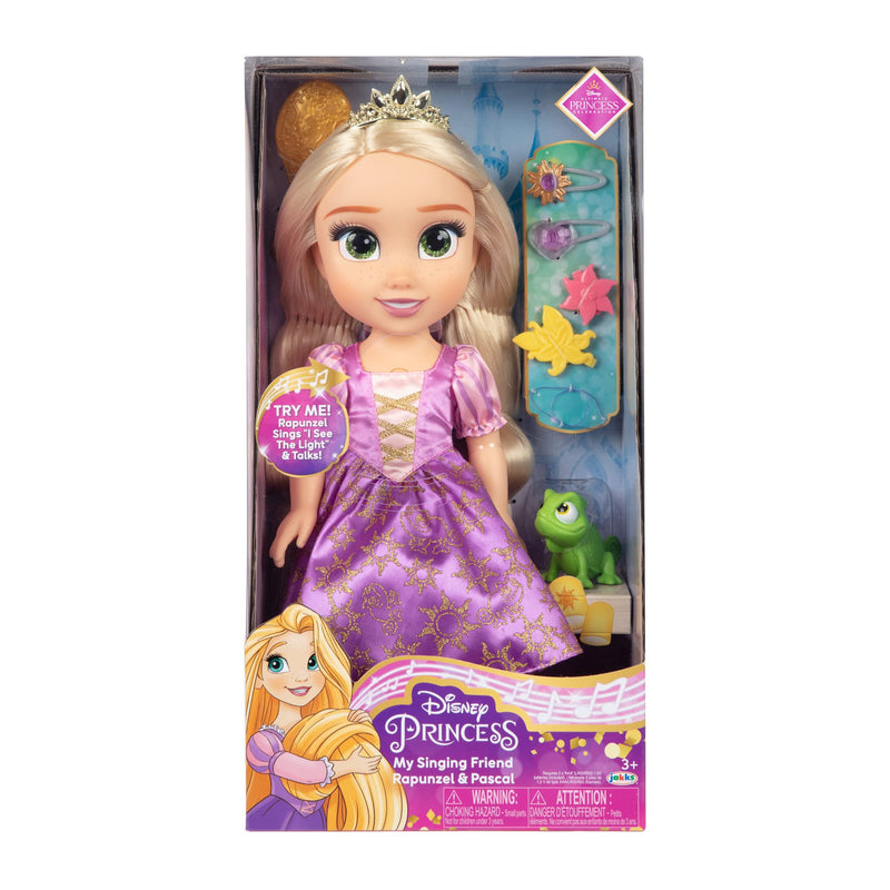 Disney Princess Toddler Doll My Friend Singing Rapunzel & Pascal 35.5cm
