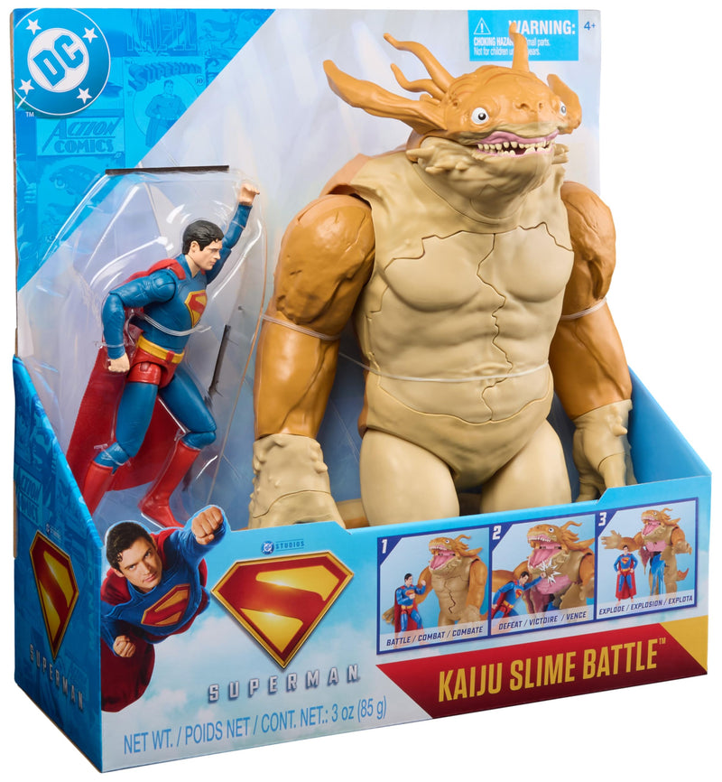 New Superman Set Kaiju Slime Battle Super Hero Playset
