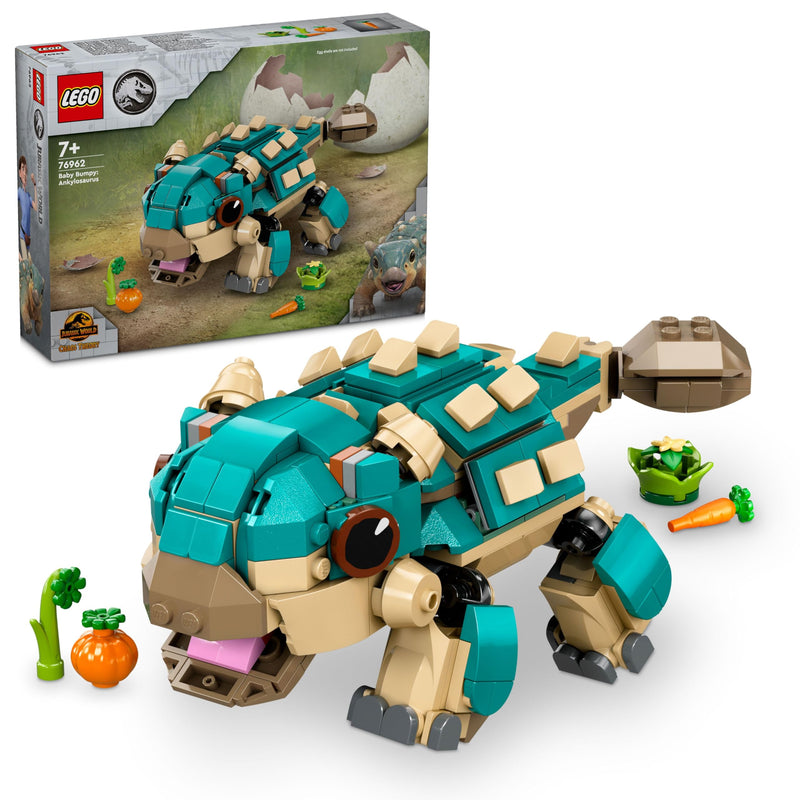 LEGO Jurassic World 76962 Baby Bumpy: Ankylosaurus Dinosaur Set