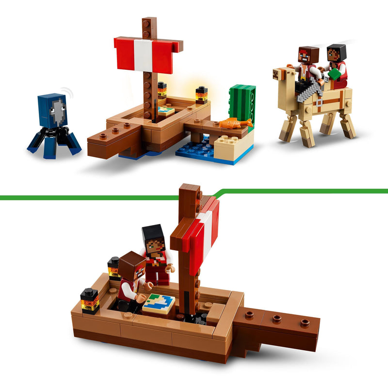 LEGO Minecraft 21259 The Pirate Ship Voyage Set