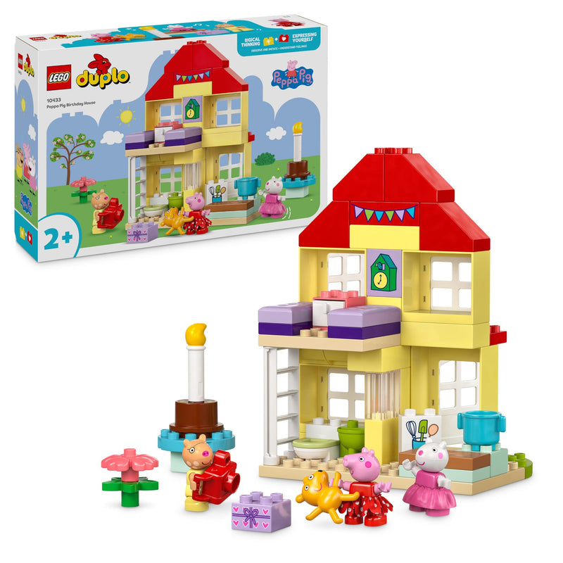 LEGO DUPLO 10433 Peppa Pig Birthday House Playset