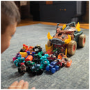 Monster Jam Monster Trucks Mini Jams Playset Megalodon Mad Hog Chomper