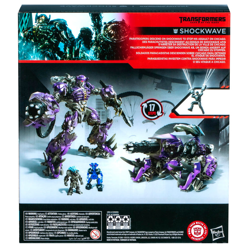 Transformers Studio Series Action Figure Dark of the Moon Shockwave
