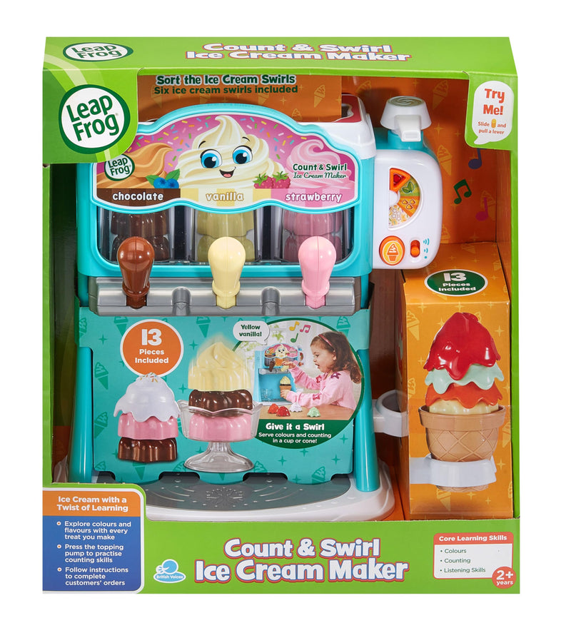 LeapFrog Playset Count & Swirl Ice Cream Maker