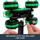 Hot Wheels Monster Trucks Great Bite RC 1:15 All-Terrain Remote Control Truck