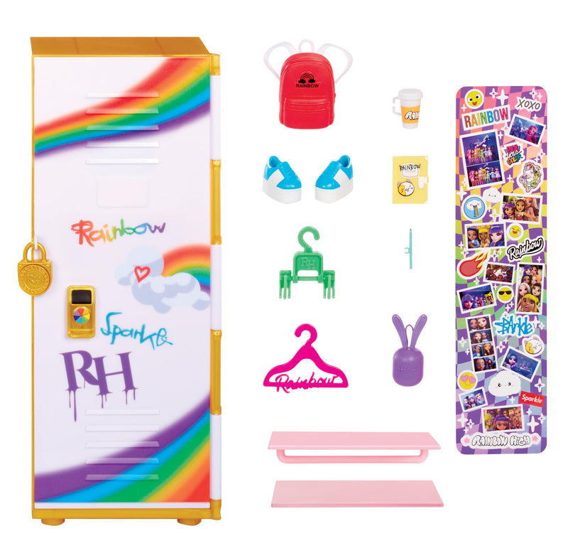 Rainbow High Playset School Locker