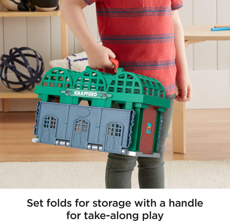 Thomas & Friends Push Along Knapford Station Train Track Set