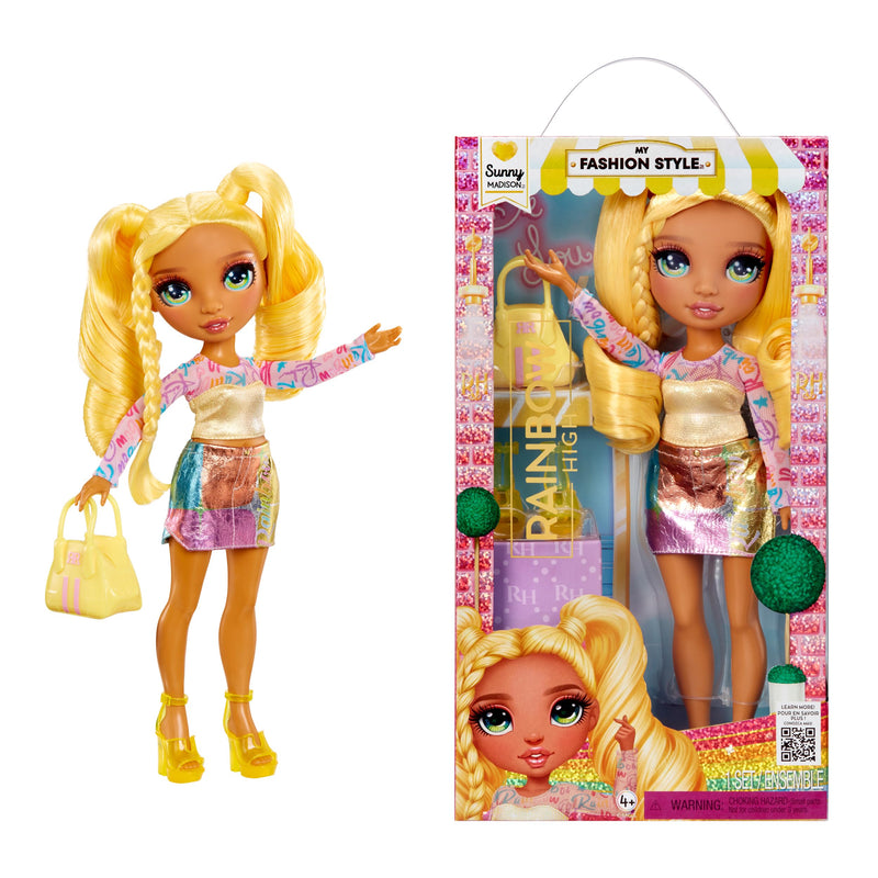 Rainbow High My Fashion Style Doll Sunny