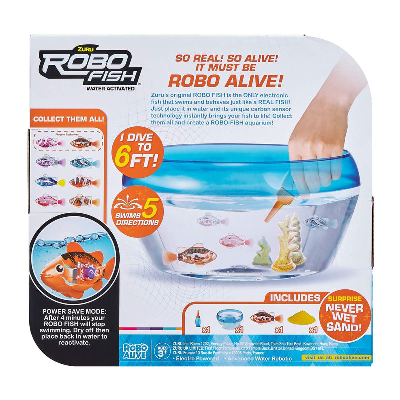 Robo Fish Tank Playset Orange