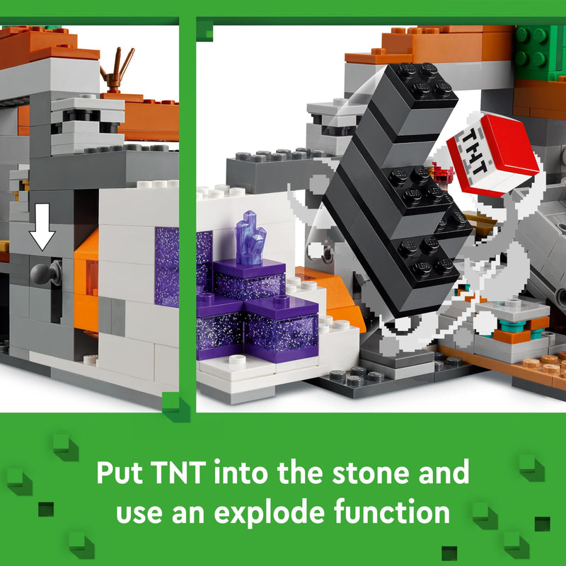 LEGO Minecraft 21263 The Badlands Mineshaft Set