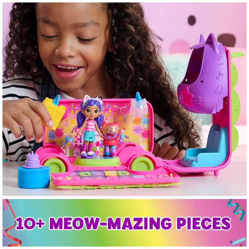 Gabby's Dollhouse Purrfect Party Bus Set