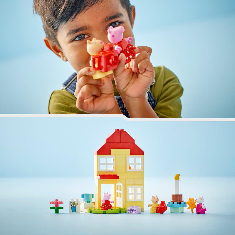 LEGO DUPLO 10433 Peppa Pig Birthday House Playset