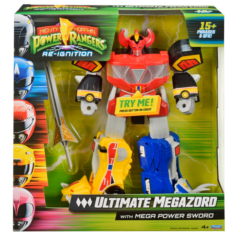 Mighty Morphin Power Rangers Re-Ignition Action Figure Ultimate Megazord