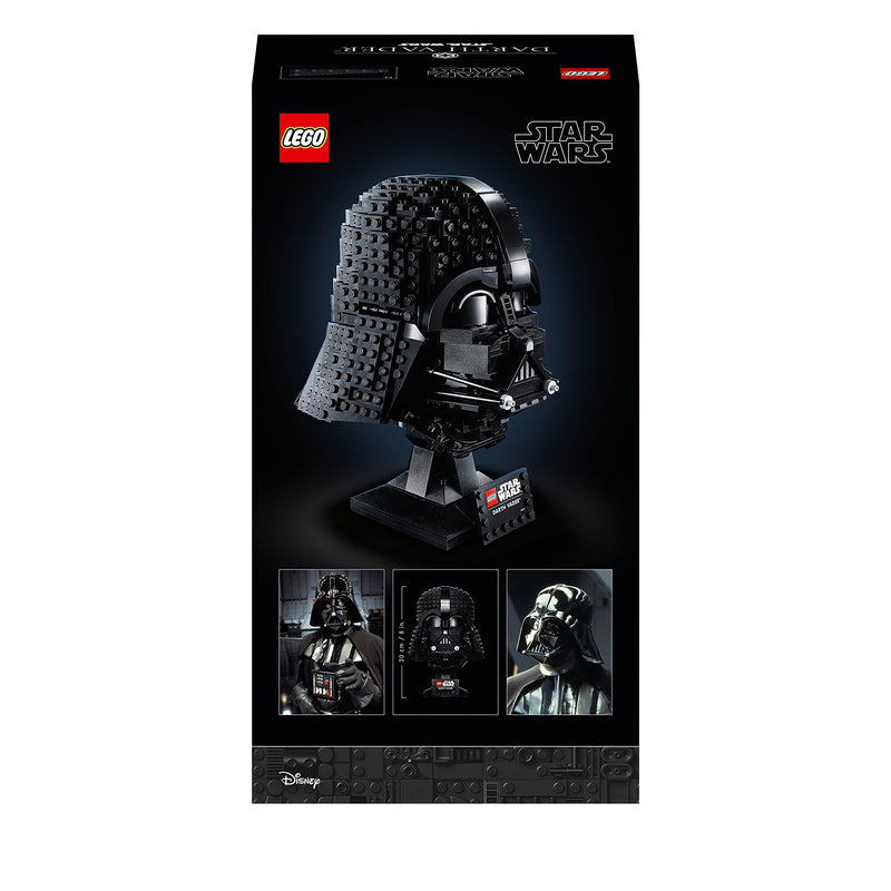 LEGO Star Wars 75304 Darth Vader Helmet Set for Adults 3D Mask