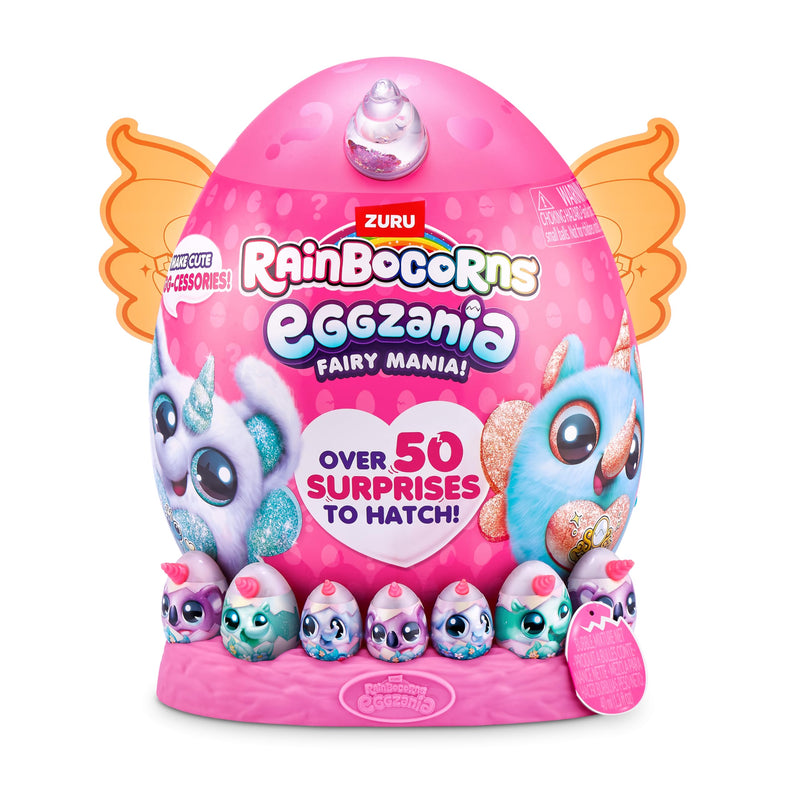 Rainbocorns by ZURU Eggzania Fairy Mania Mini Surprise Plush Egg Flossiana