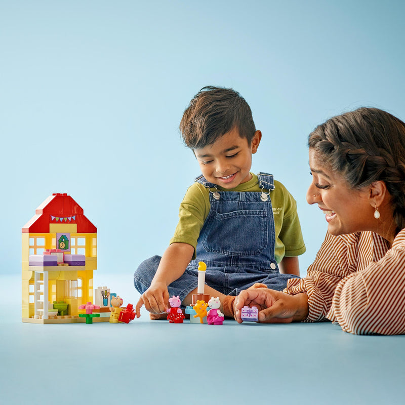 LEGO DUPLO 10433 Peppa Pig Birthday House Playset